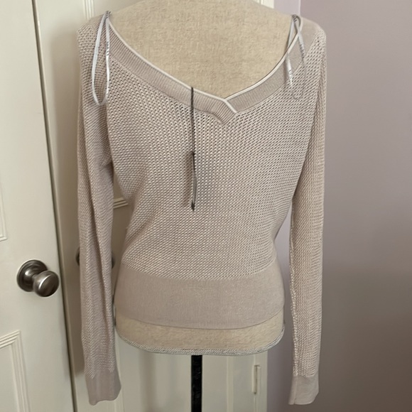 Bibi Black Taupe Sweater NWT - Picture 5 of 5